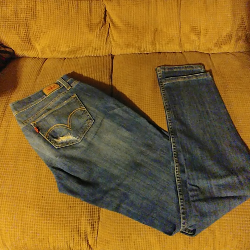 Levi's too superlow 524 jeans
